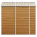 Tuinhuis Lichtbruin 191x215x198 cm Gegalvaniseerd staal