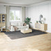 Vloerkleed shaggy antracietkleurig 240x340 cm polyester