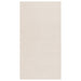 Vloerkleed shaggy crèmewit 120x183 cm polyester
