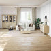 Vloerkleed shaggy crèmewit 240x340 cm polyester
