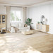 Vloerkleed shaggy crèmewit 240x340 cm polyester