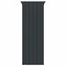 Vogelkooi 115x78x200 cm gegalvaniseerd staal antracietkleur