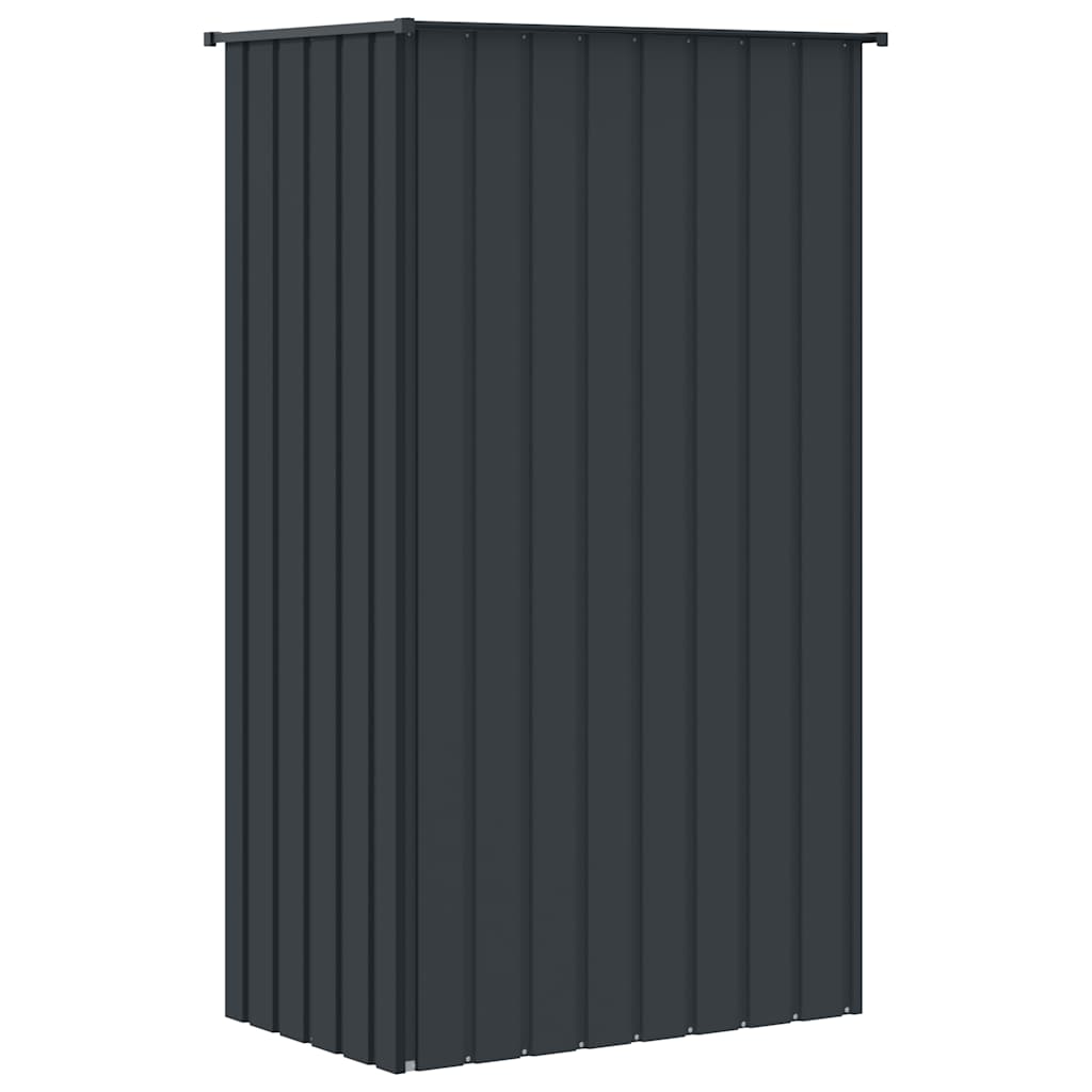 Vogelkooi 115x78x200 cm gegalvaniseerd staal antracietkleur