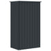 Vogelkooi 115x78x200 cm gegalvaniseerd staal antracietkleur