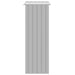 Vogelkooi 115x78x200 cm gegalvaniseerd staal grijs