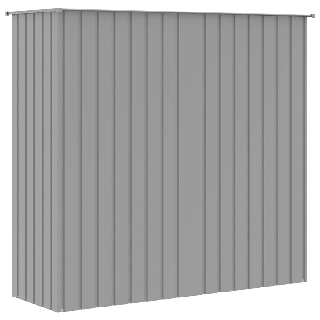 Vogelkooi 215x78x200 cm gegalvaniseerd staal grijs