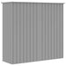 Vogelkooi 215x78x200 cm gegalvaniseerd staal grijs