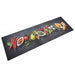 Keukenmat wasbaar kruidenprint 60x180 cm fluweel