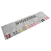 Keukenmat wasbaar shoezone-print 45x150 cm fluweel