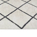 Keukenmat wasbaar geblokt 45x150 cm fluweel