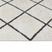 Keukenmat wasbaar geblokt 60x300 cm fluweel