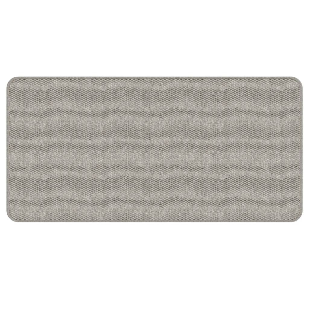 Tapijtloper 50x100 cm sisal-look platina