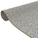 Tapijtloper 50x100 cm sisal-look platina