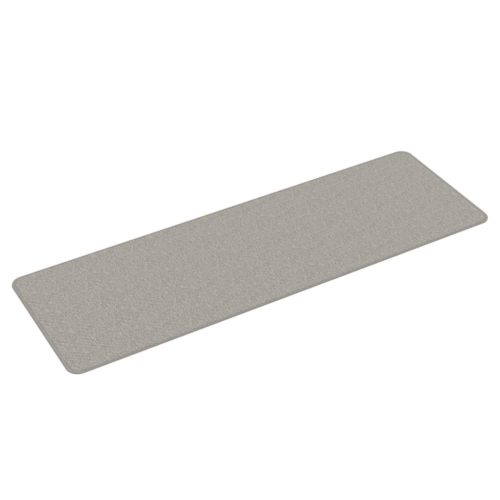 Tapijtloper 50x150 cm sisal-look platina