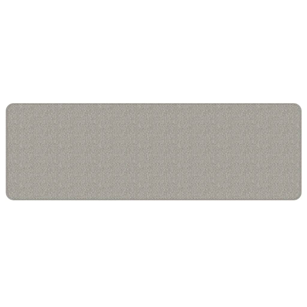 Tapijtloper 50x150 cm sisal-look platina