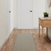 Tapijtloper 50x150 cm sisal-look platina