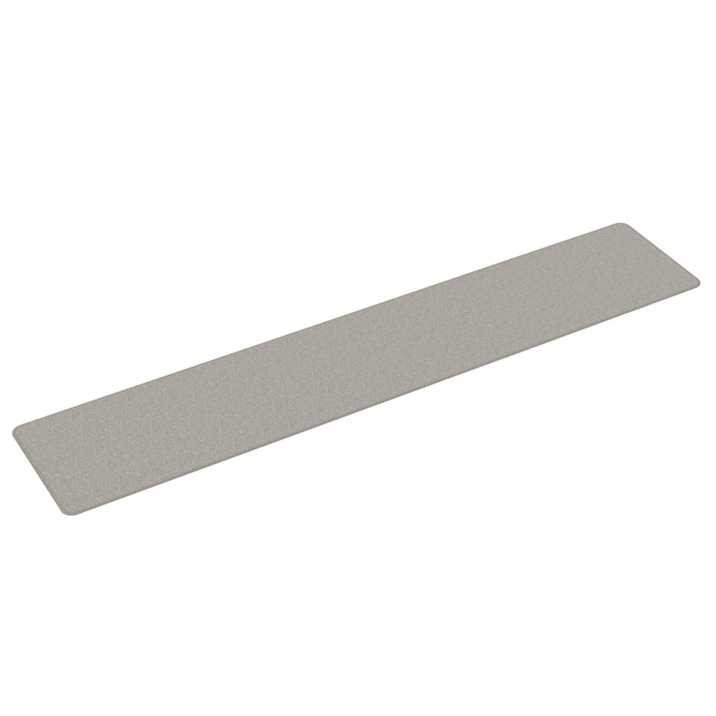 Tapijtloper 50x250 cm sisal-look platina