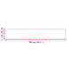 Tapijtloper 50x300 cm sisal-look platina