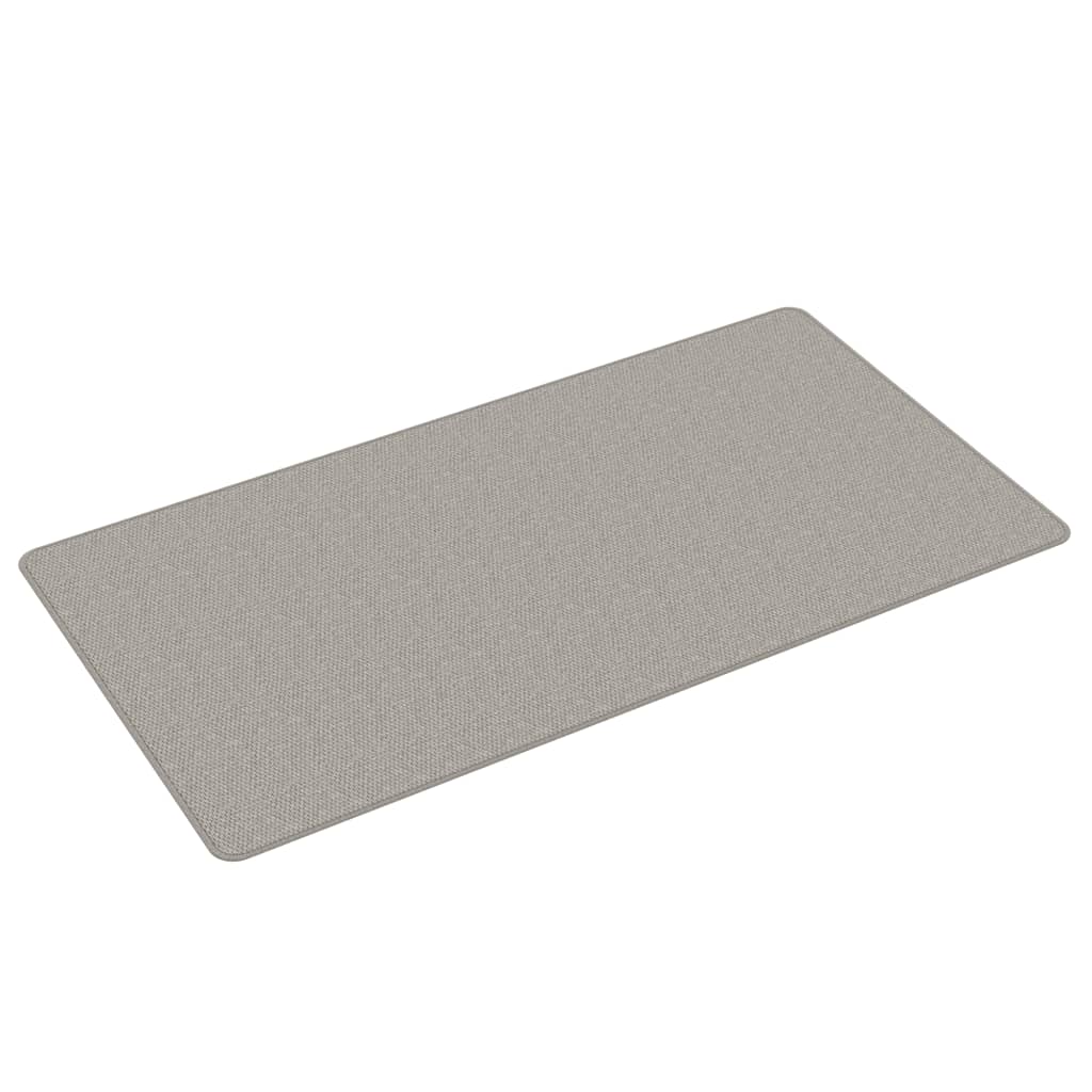 Tapijtloper 80x150 cm sisal-look platina