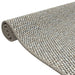 Tapijtloper 80x150 cm sisal-look platina