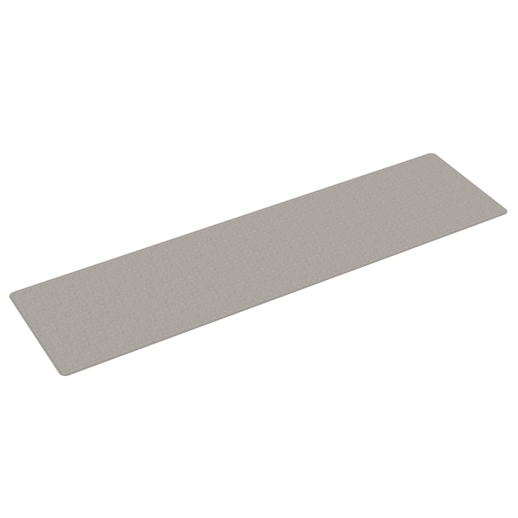 Tapijtloper 80x300 cm sisal-look platina