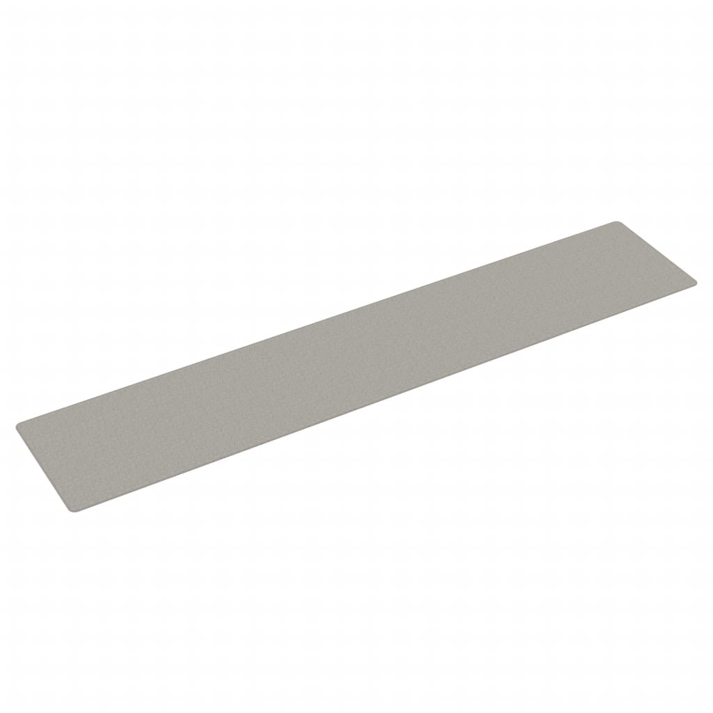 Tapijtloper 80x400 cm sisal-look platina