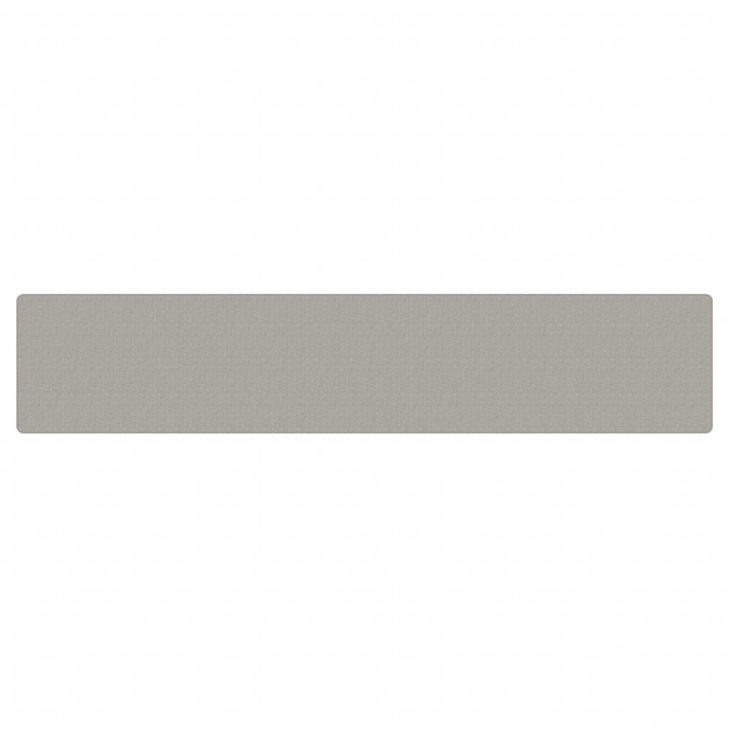 Tapijtloper 80x400 cm sisal-look platina