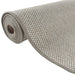 Tapijtloper 80x400 cm sisal-look platina