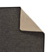 Tapijtloper 50x200 cm sisal-look antracietkleurig