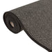 Tapijtloper 50x200 cm sisal-look antracietkleurig