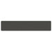 Tapijtloper 50x250 cm sisal-look antracietkleurig