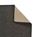 Tapijtloper 50x300 cm sisal-look antracietkleurig