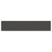 Tapijtloper 80x400 cm sisal-look antracietkleurig