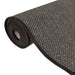 Tapijtloper 80x400 cm sisal-look antracietkleurig