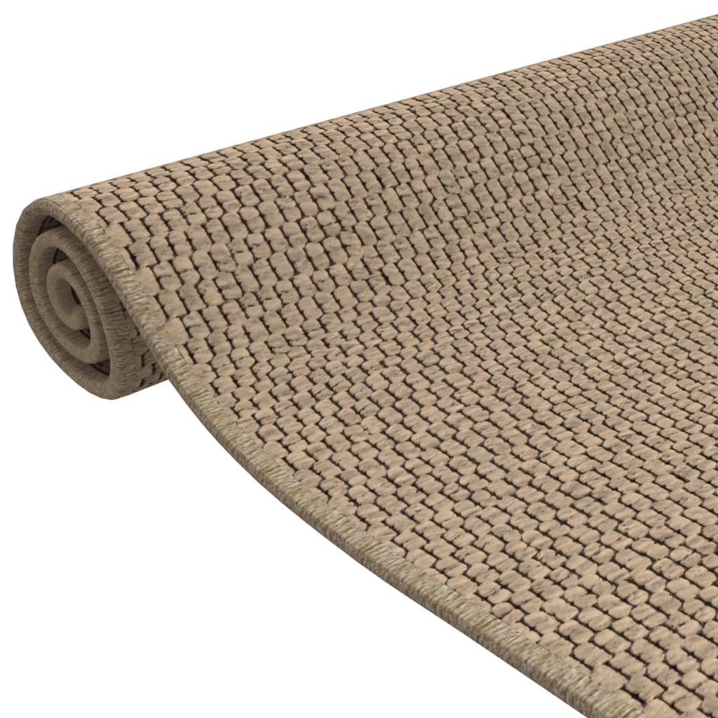 Tapijtloper 50x150 cm sisal-look zandkleurig