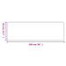 Tapijtloper 50x150 cm sisal-look zandkleurig