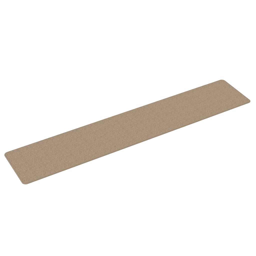 Tapijtloper 50x250 cm sisal-look zandkleurig