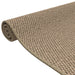 Tapijtloper 80x150 cm sisal-look zandkleurig