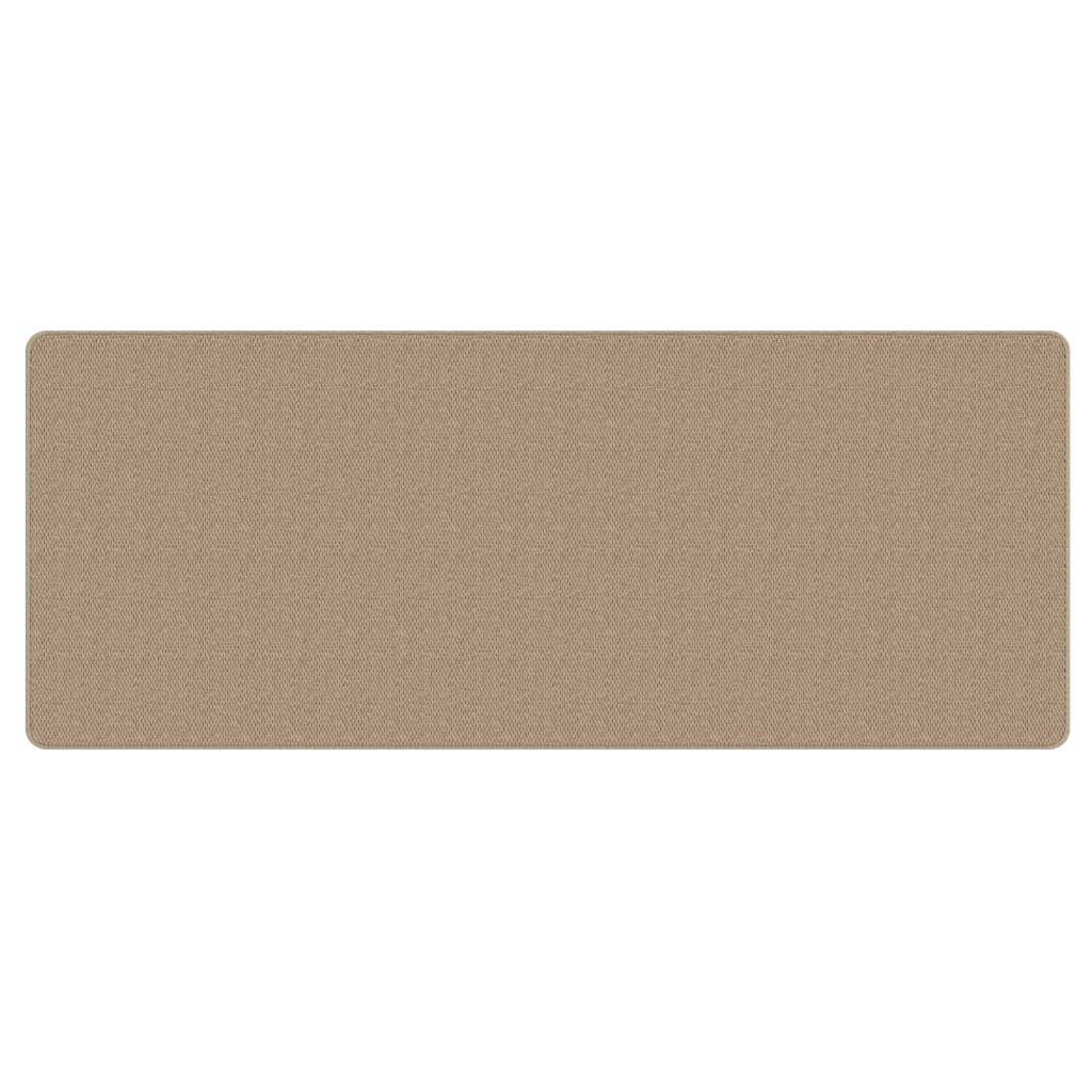 Tapijtloper 80x200 cm sisal-look zandkleurig