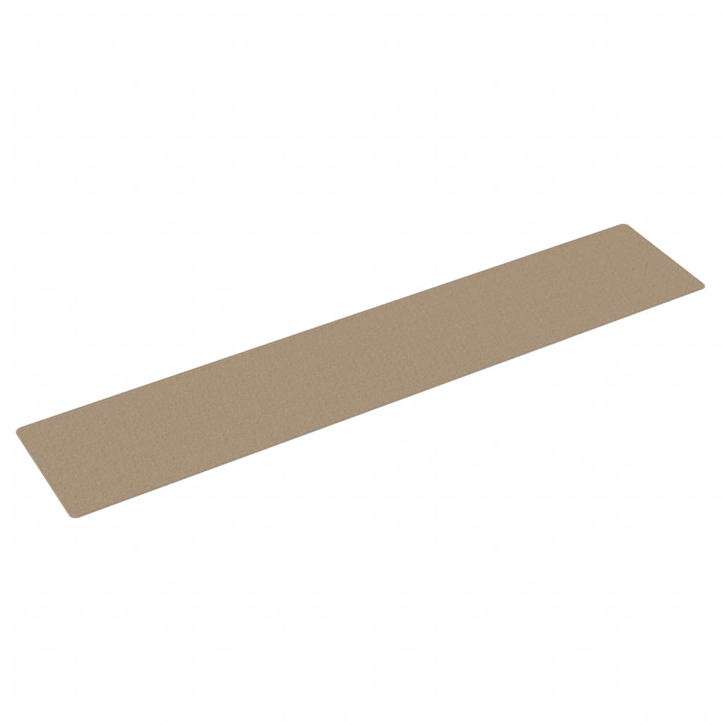 Tapijtloper 80x400 cm sisal-look zandkleurig