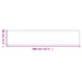 Tapijtloper 80x400 cm sisal-look zandkleurig