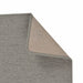 Tapijtloper 50x100 cm sisal-look zilverkleurig