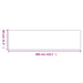 Tapijtloper 80x300 cm sisal-look zilverkleurig