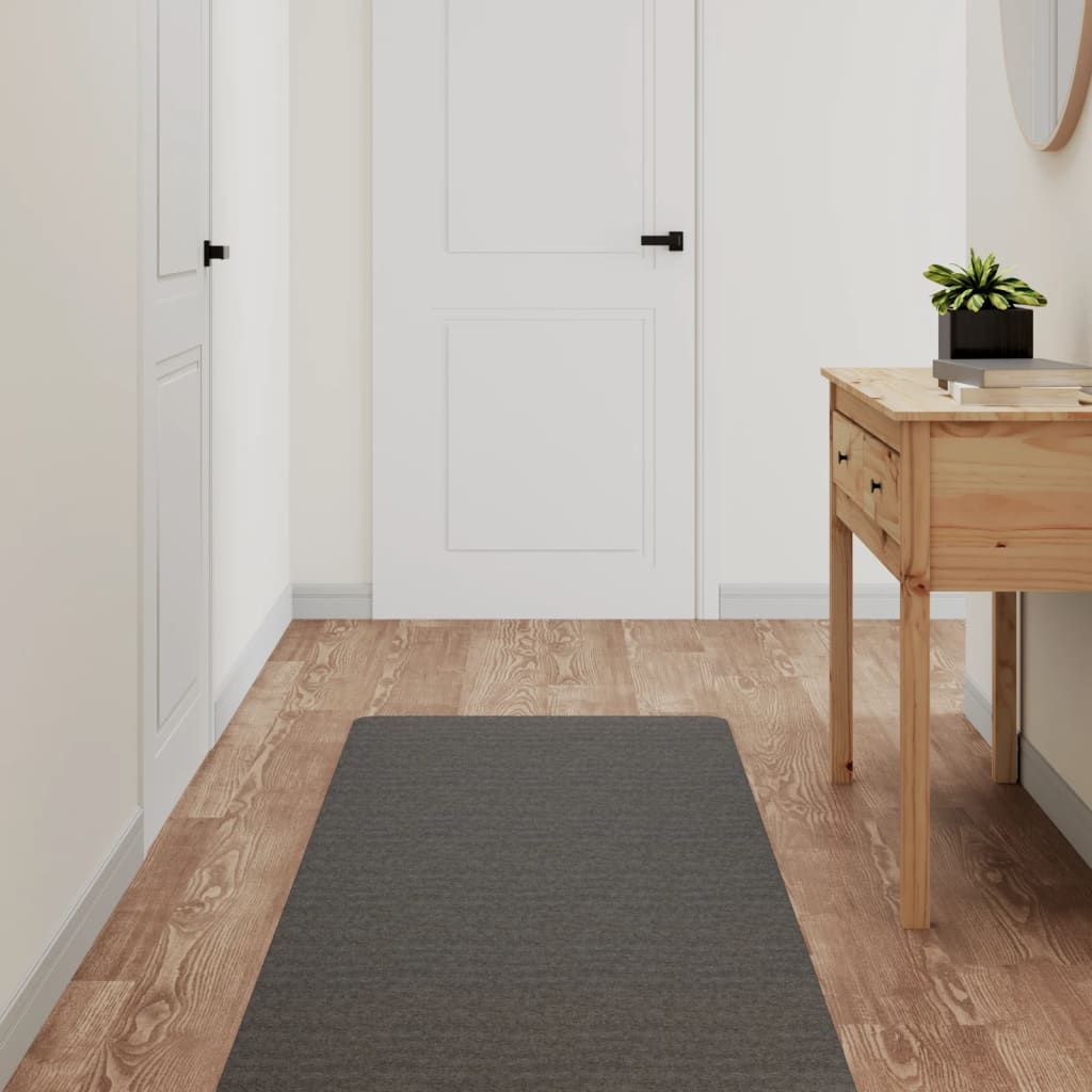 Tapijtloper 60x180 cm antracietkleurig
