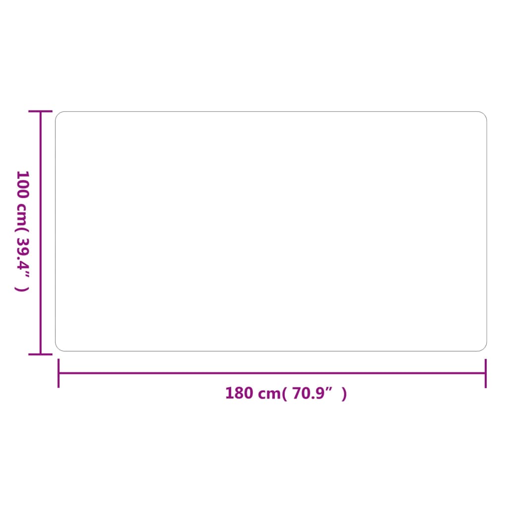 Tapijtloper 100x180 cm antracietkleurig