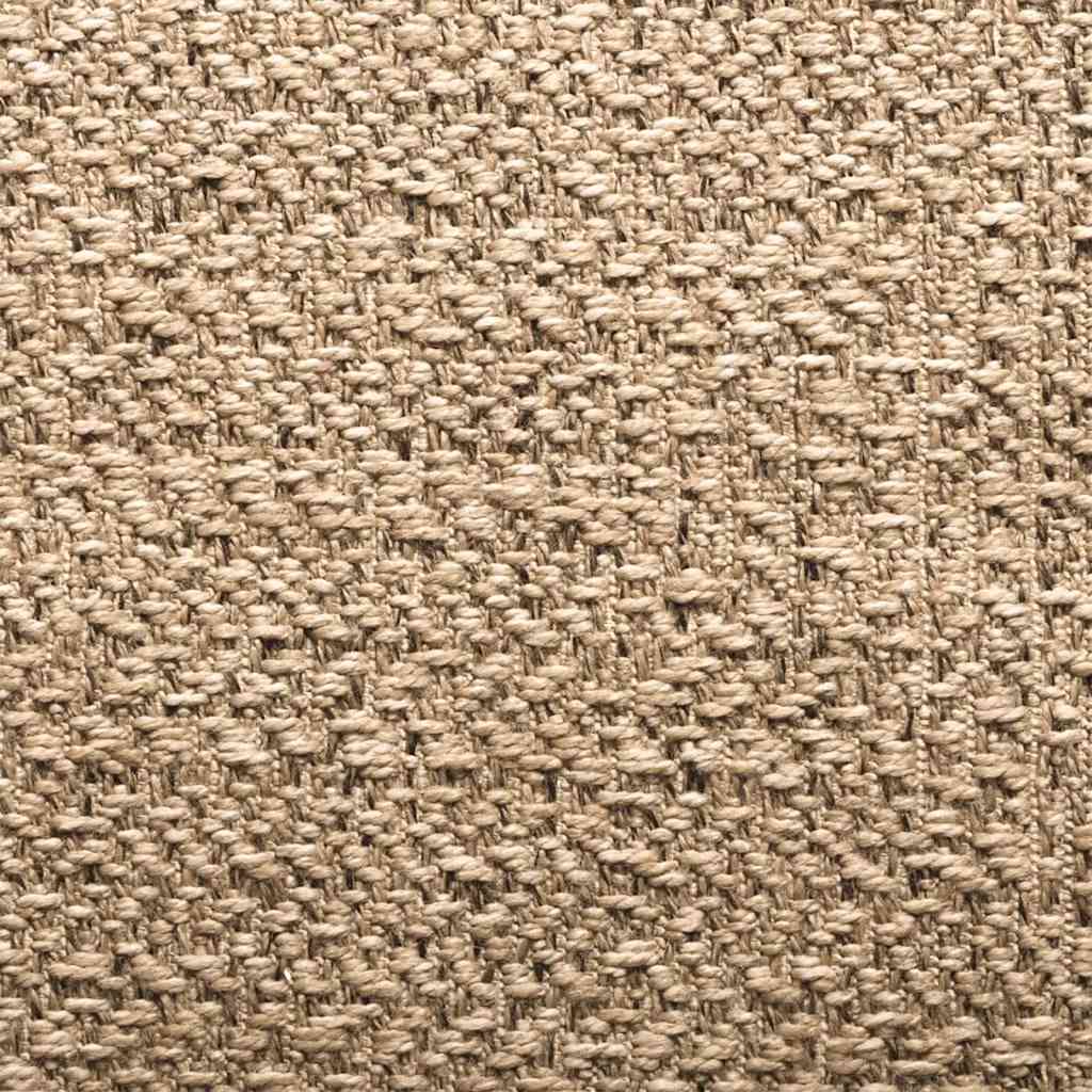 Vloerkleed ZIZUR binnen en buiten 80x150 cm jute look