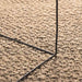Vloerkleed ZIZUR binnen en buiten 160x230 cm jute look
