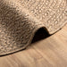 Vloerkleed ZIZUR binnen en buiten 90 cm jute look