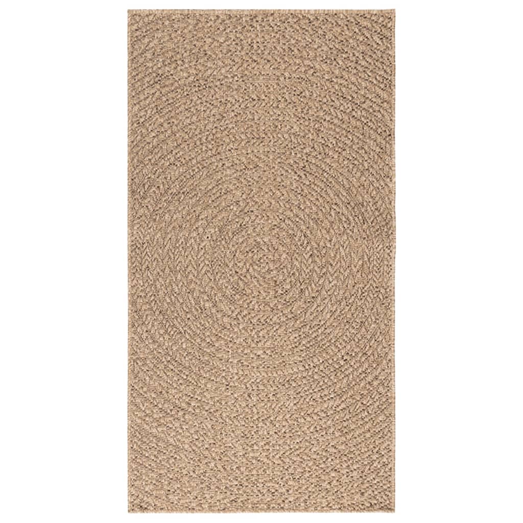 Vloerkleed ZIZUR binnen en buiten 80x150 cm jute look