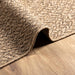 Vloerkleed ZIZUR binnen en buiten 80x150 cm jute look